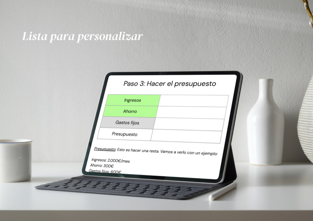 plantilla método Kakebo PDF
