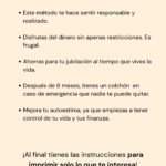 Beneficios método de ahorro Kakebo